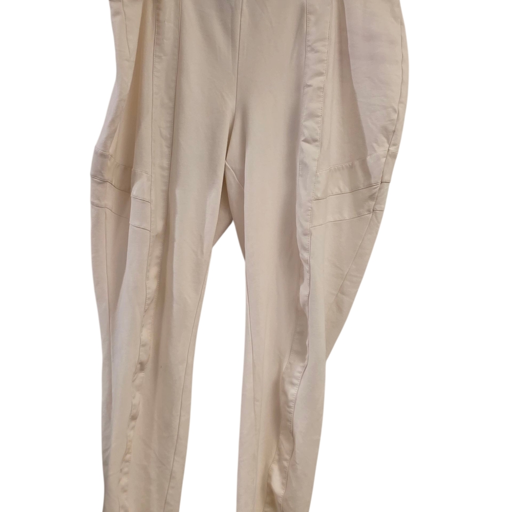 Elegant Cream Women's Pants